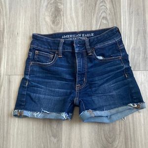 american eagle jean shorts